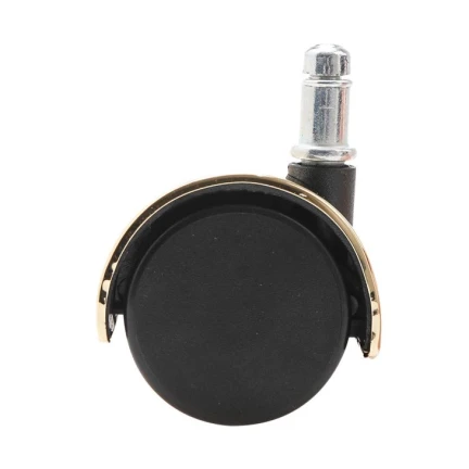Roda Caster Logam Emas